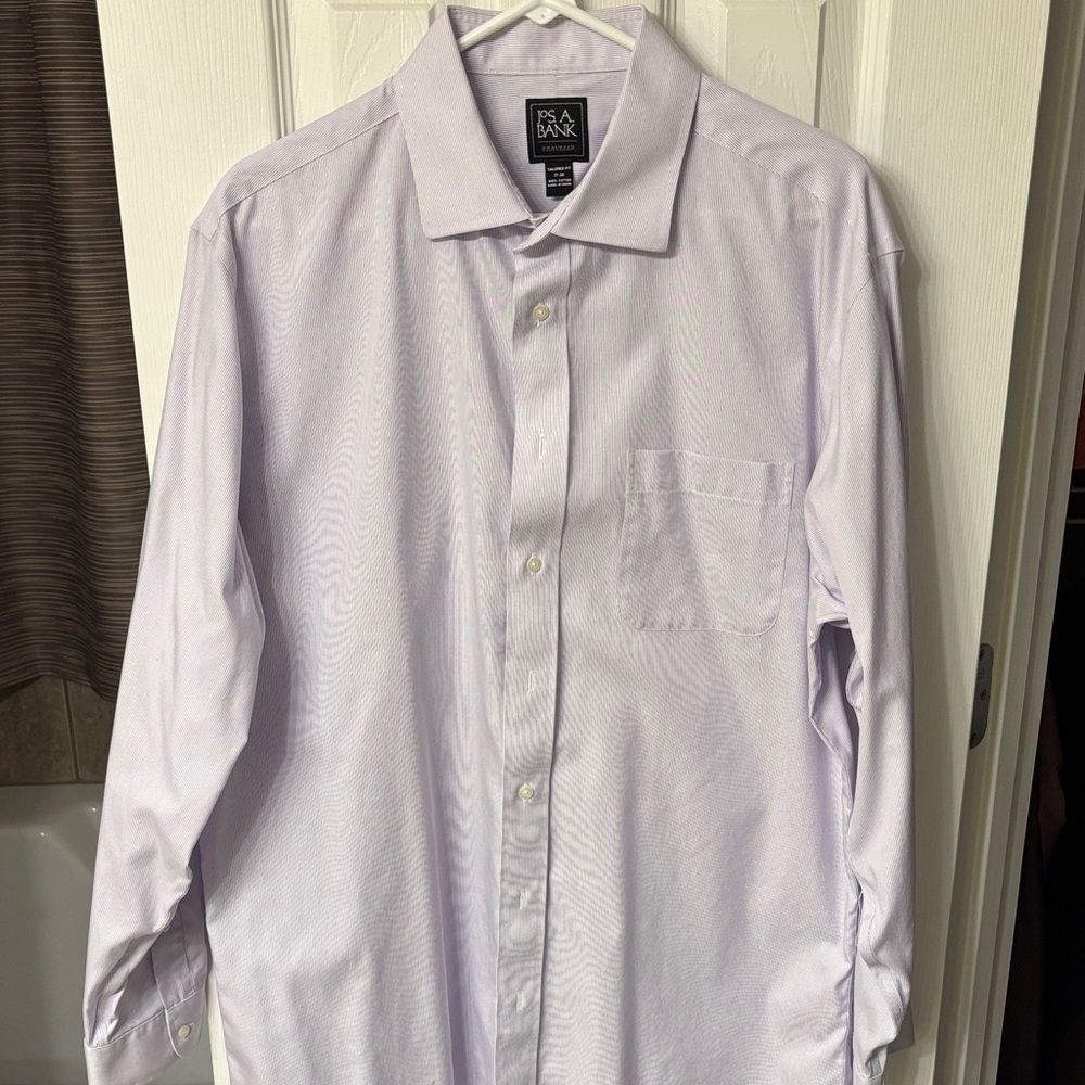 Jos A Bank Lavender Dress Shirt